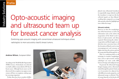 Opto-Acoustic imaging and ultrasound team up for breast cancer analysis