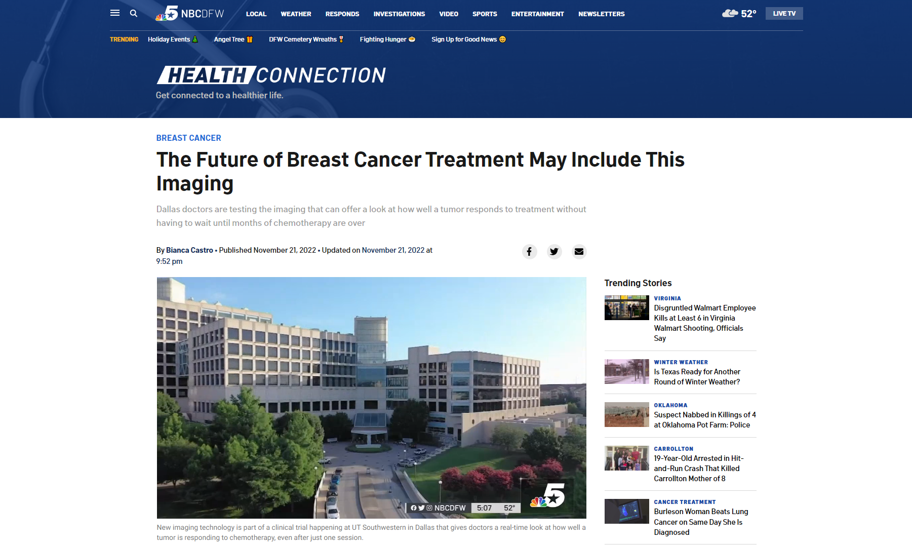 TexasHospitalCancerTreatmentNBC